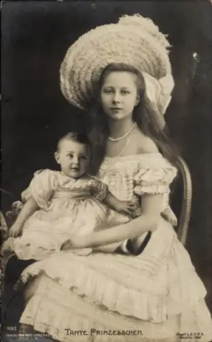 Ak Prinzessin Victoria Luise von Preußen, Tante Prinzesschen, Liersch 1693