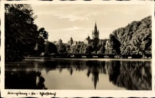 Ak Kaliningrad Königsberg Ostpreußen, Schlossteich