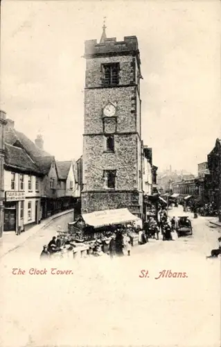 PC St Albans Hertfordshire England, Clock Tower