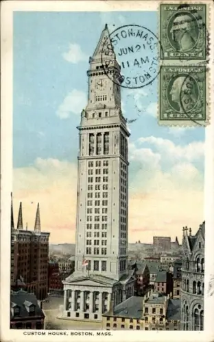 PC Boston Massachusetts USA, Custom House