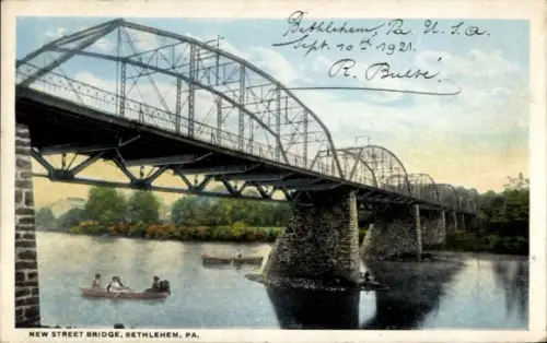 PC Bethlehem Pennsylvania USA, New Street Bridge