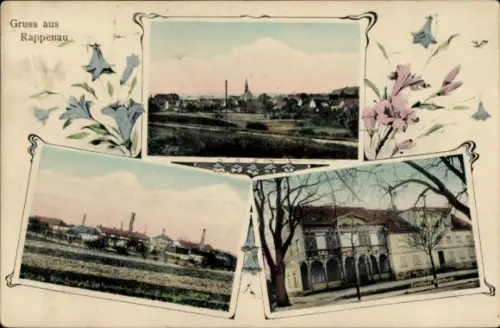 Ak Bad Rappenau in Baden, Gesamtansicht, Saline, Gebäude