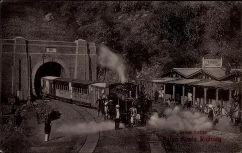Ak Barog Indien, Bahnhof, Shimla Railway