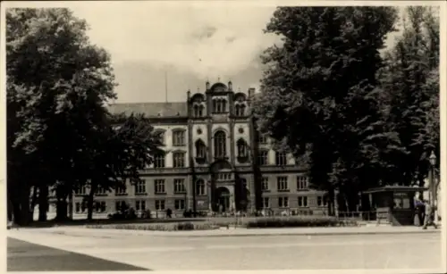 Foto Ak Hansestadt Rostock, Universität