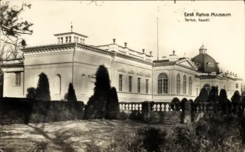 Ak Tartu Dorpat Estland, Estnisches Volkskunstmuseum, Schloss Ratshof