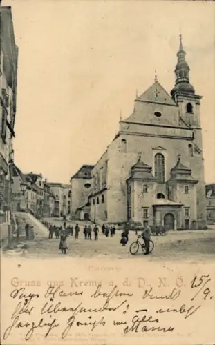 Ak Krems an der Donau Niederösterreich, Pfarrkirche