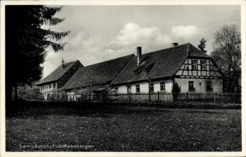 Ak Haßbergen in Niedersachsen, Sambachshof