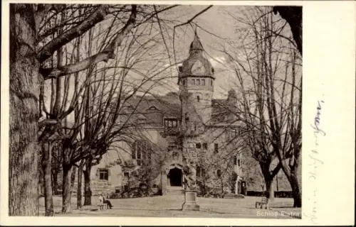 Ak Elstra in Sachsen, Schloss