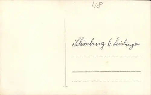 Ak Leißling Weißenfels an der Saale, Schönburg