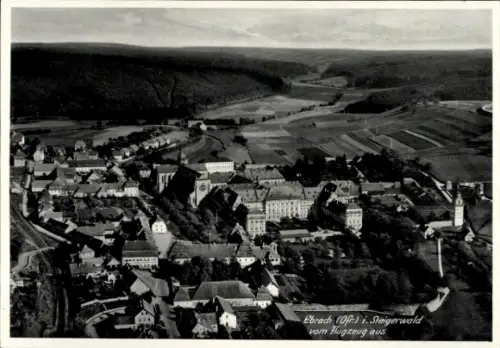 Ak Ebrach im Steigerwald Oberfranken, Luftaufnahme von  Kloster  Steigerwald