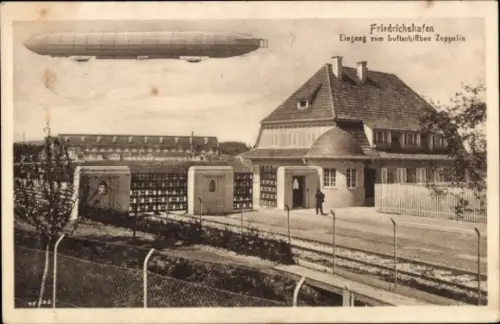 Ak Friedrichshafen am Bodensee, Luftschiffbau Zeppelin