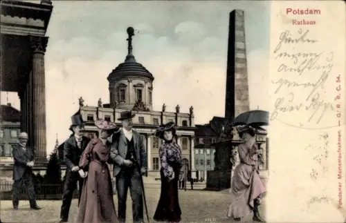 Ak Potsdam, Rathaus