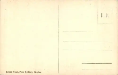 Ak Champéry, Bäuerinnen, Ziege