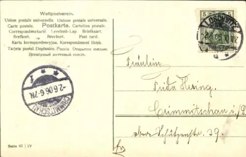 Ak Glückwunsch, Pfingsten, Maikäfer