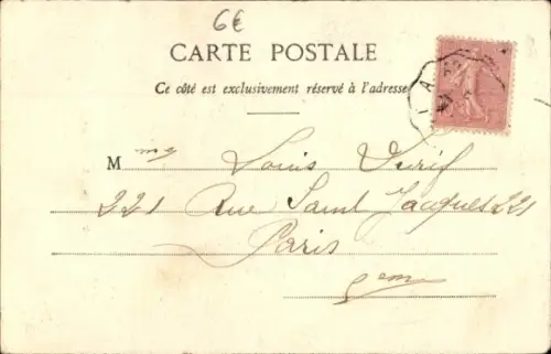 CPA Types d'Auvergne, Paysan d'Auvergne