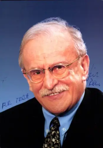 Ak Musiker Fritz Rau, Autogramm