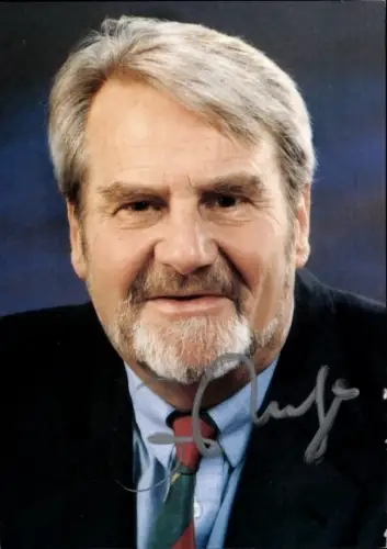 Ak Journalist Gerd Ruge, Autogramm