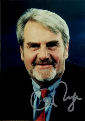 Ak Journalist Gerd Ruge, Autogramm