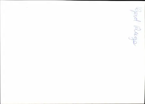 Ak Journalist Gerd Ruge, Autogramm