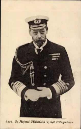 Ak Georges V, Roi d'Angleterre