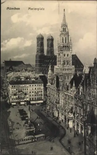 Ak München, Marienplatz