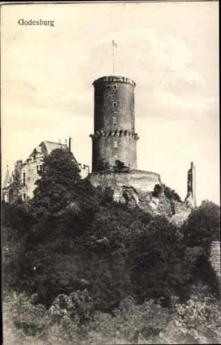 Ak Bad Godesberg Bonn am Rhein, Godesburg
