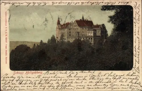 Ak Heiligenberg im Bodenseekreis Baden, Schloss