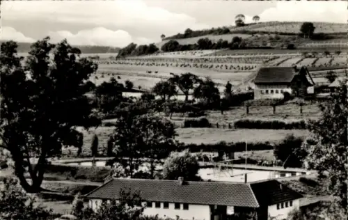 Ak Mengeringhausen Bad Arolsen Hessen, Walmebad