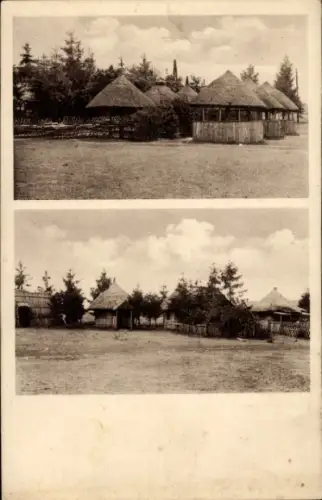 Ak Ahrensdorf Templin in der Uckermark, Neu-Afrika, Besitzer und Erbauer Robert Preußner