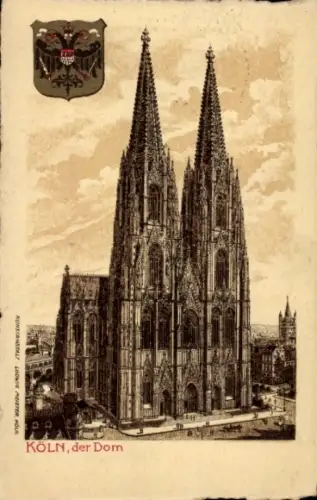Wappen Litho Köln am Rhein, Kölner Dom