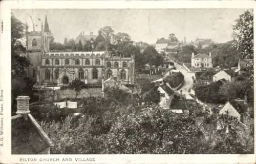 PC Pilton Somerset England, Church, Village