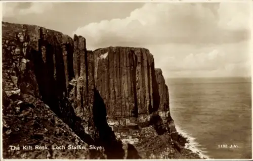 PC Isle of Skye Scotland, The Kilt Rock, Loch Staffin