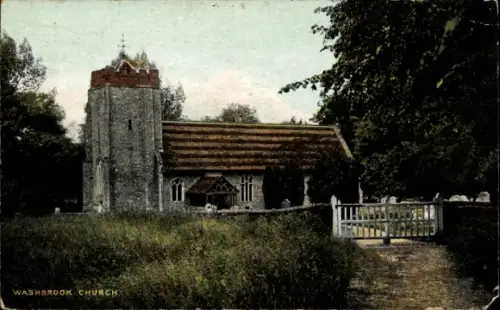 PC Washbrook Suffolk England, Church