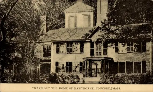 PC Concord Massachusetts USA, Wayside, Home of Hawthorne