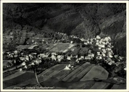 Ak Sülzhayn Ellrich im Harz Thüringen, Luftaufnahme