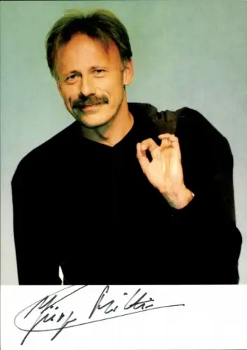 Ak Politiker Jürgen Trittin, Autogramm