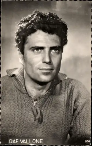 Ak Schauspieler Raf Vallone, Portrait