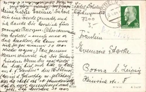 Ak Döbeln in Sachsen, Ratskeller