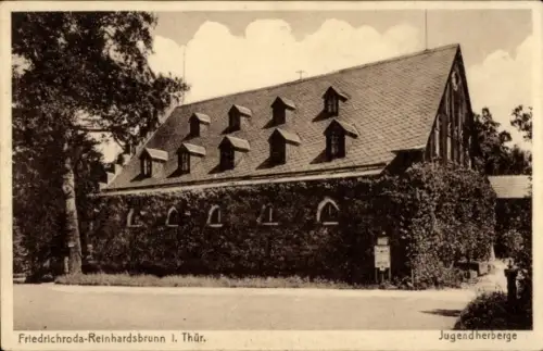 Ak Reinhardsbrunn Friedrichroda im Thüringer Wald, Jugendherberge