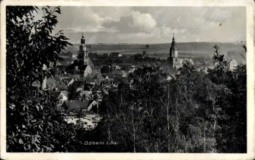 Ak Döbeln in Sachsen, Gesamtansicht