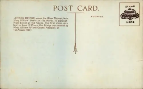 PC London City England, London Bridge