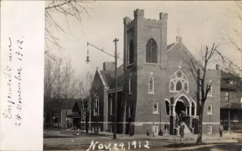 Ak New York City USA, Eingeweihte Kirche, Datum 2. November 1912, New York