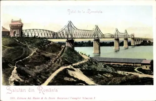 Ak Rumänien, Podul de la Cernavoda