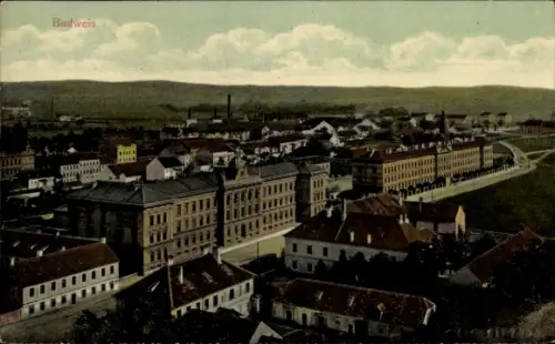 Ak Budweis České Budějovice Südböhmen Tschechien, Teilansicht der Stadt