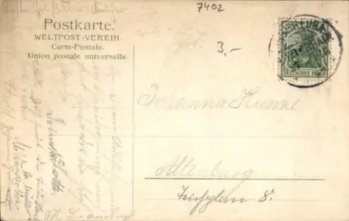 Ak Langenleuba Niederhain Thüringen, Wehr mit Brücke