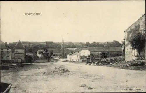 Ak Sancy Meurthe-et-Moselle, Ortsansicht