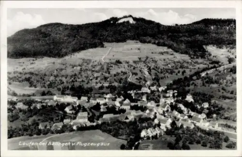 Ak Laufen an der Eyach Albstadt im Zollernalbkreis, Luftaufnahme