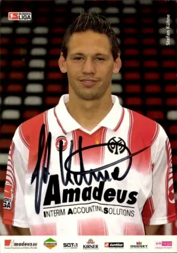 Autogrammkarte Stefan Kühne, 1. FSV Mainz 05, Portrait, Autogramm