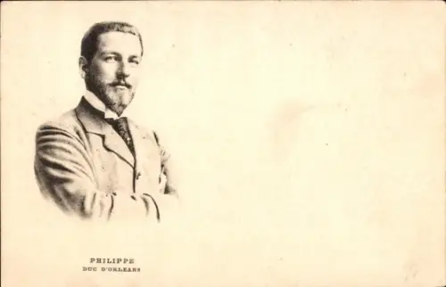 Ak Philippe, Duc d'Orléans, Portrait