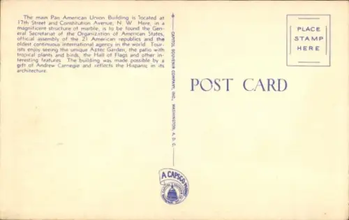 PC Washington USA, Pan American Building